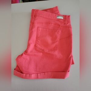 Juicy Couture shorts size 16 coral